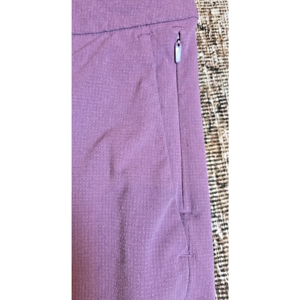 Lululemon Commission Shorts 36 Purple Classic Micro Check 7
